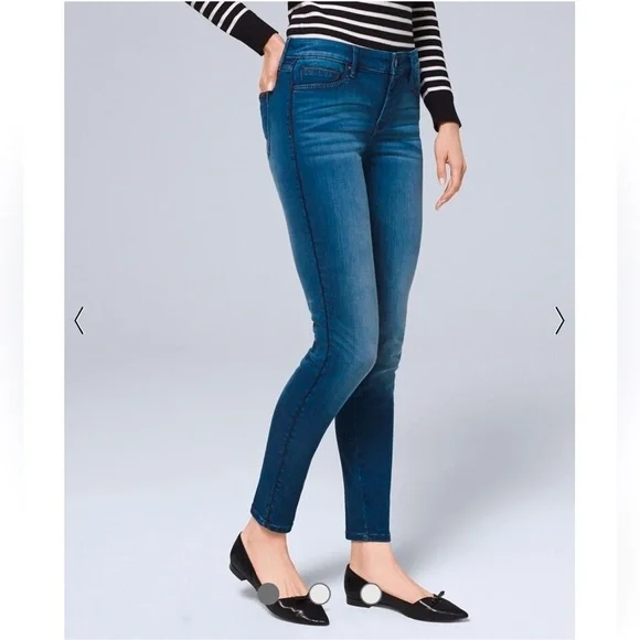 White House Black Market Jeans Nwt Whbm Midrise Skinny Ankle
